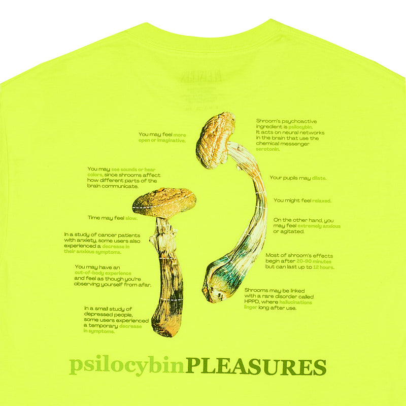 Psilocybin Tee (Safety Green)