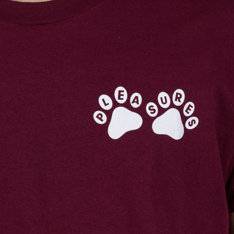 Puppies Tee (Burgundy)