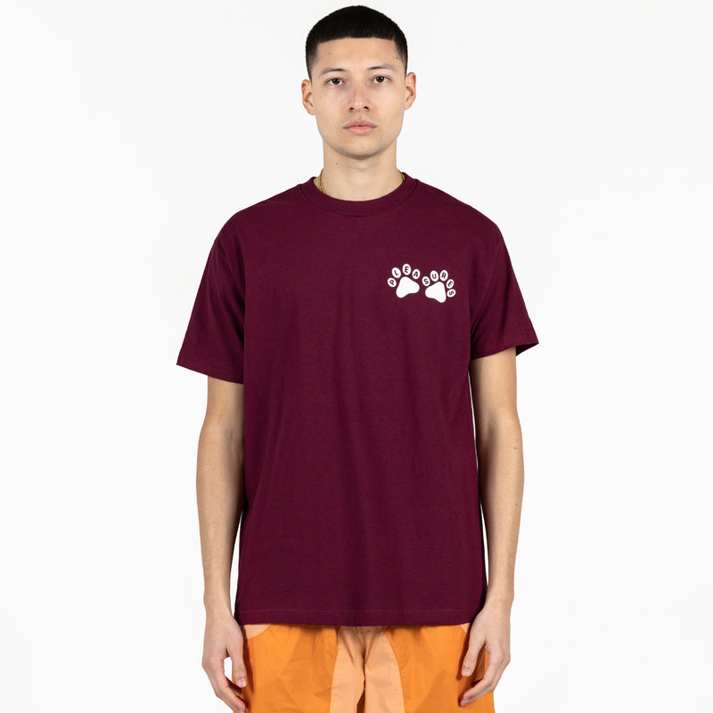 Puppies Tee (Burgundy)