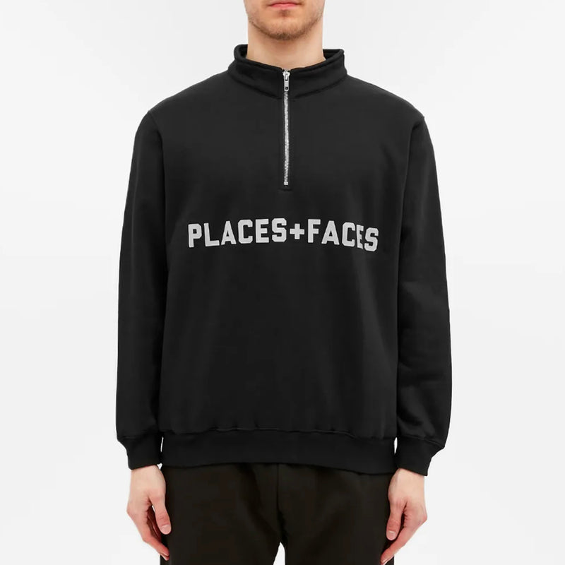 places faces reflective half zip jacket - www.consorziomontecucco.it