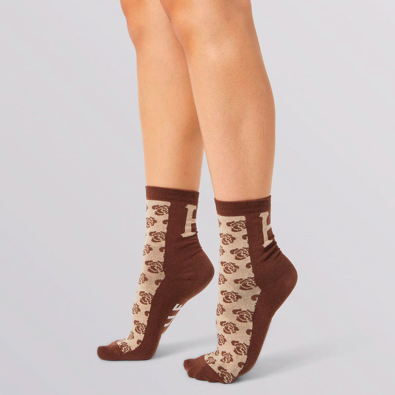 NATURE H CREW SOCK (Brown)