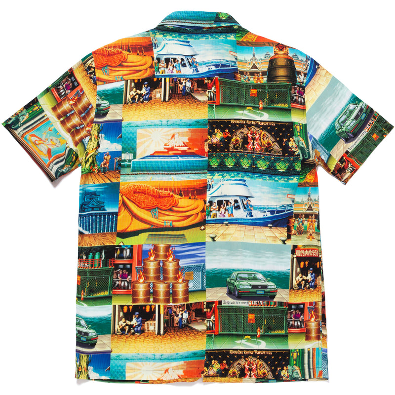 Street Fighter Stages Resort Shirt