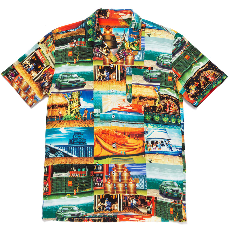 Street Fighter Stages Resort Shirt