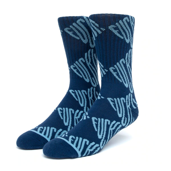 Argyle Sock (Navy)