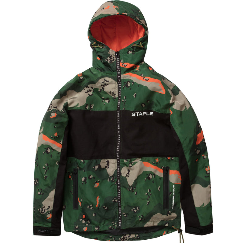 Staple Pigeon Ripstop Camo Nylon Jacket – Capsul