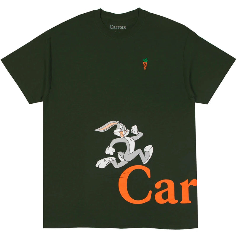 Looney Tunes Run Tee (Forest Green)