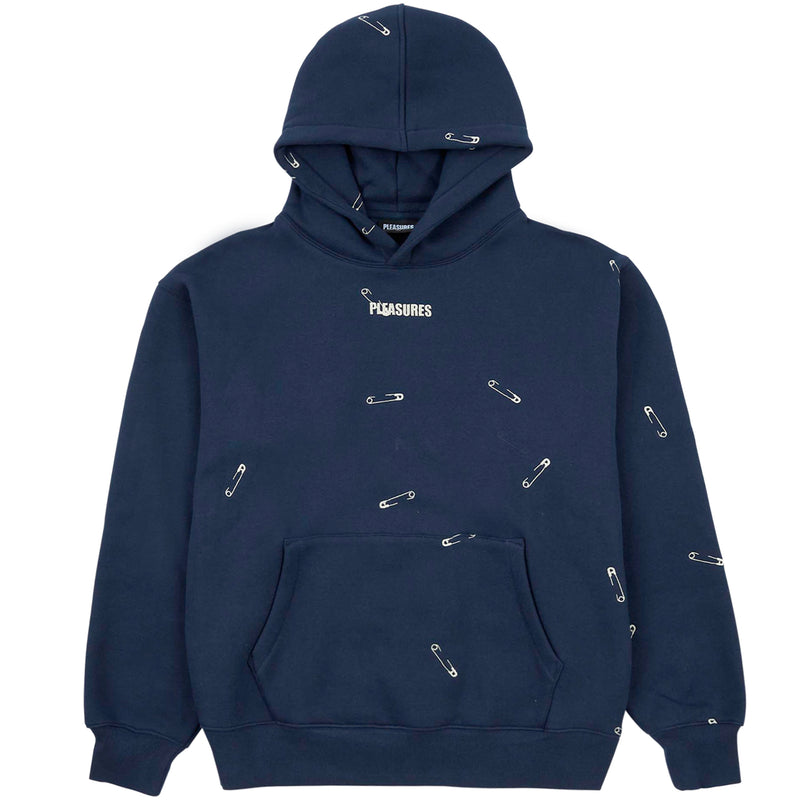 SAFETY PIN HOODIE (Navy)