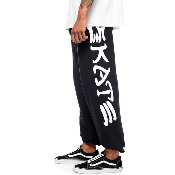 Skate And Destroy Black Sweatpants