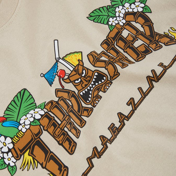 THRASHER Tiki Tee (Sand)