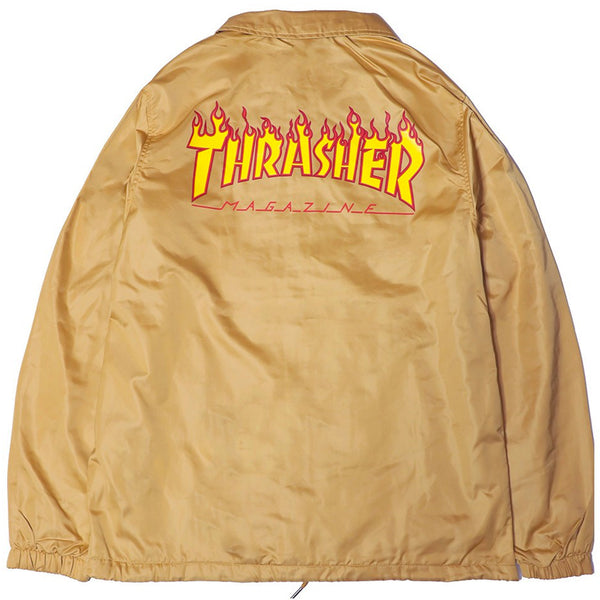 Flame Satin Coach jacket