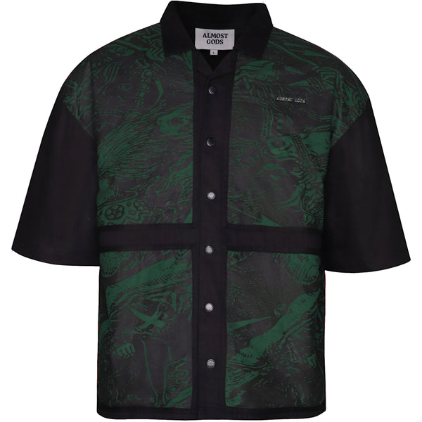 Resurrected Panel Shirt (Green)