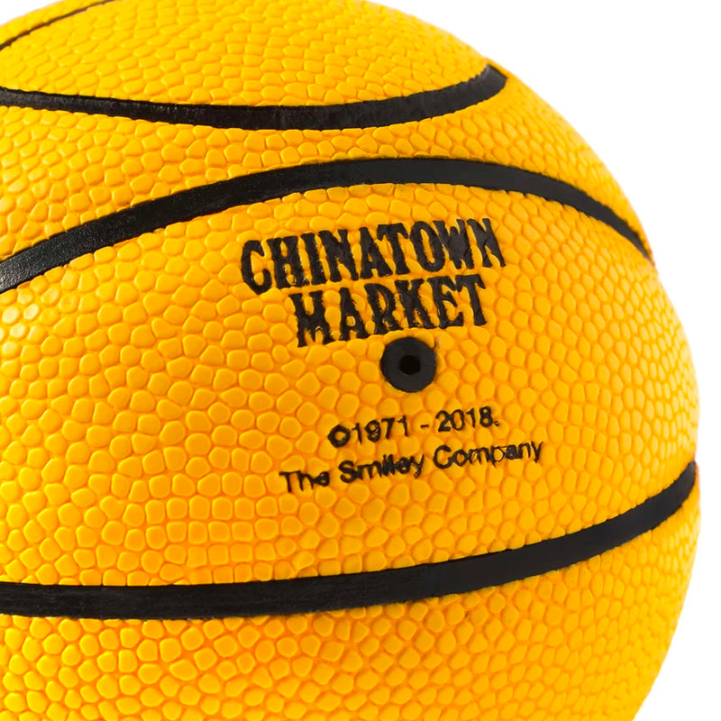Mini Smiley Basketball + Hoop Set