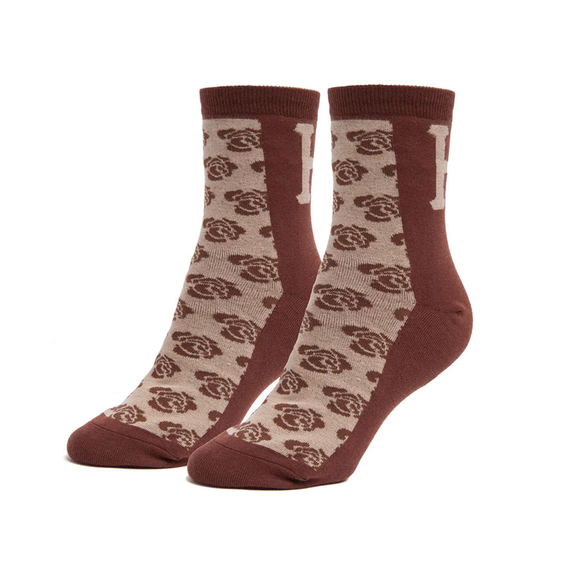 NATURE H CREW SOCK (Brown)