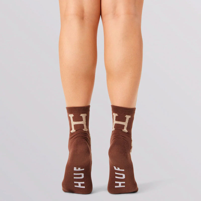 NATURE H CREW SOCK (Brown)