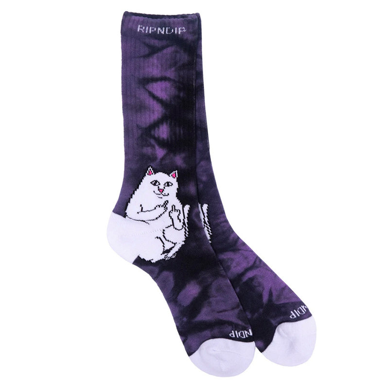 Lord Nermal Socks (Purple Lightening)