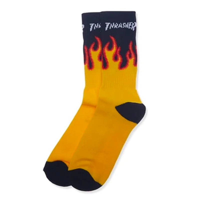 Flame Socks (Yellow)