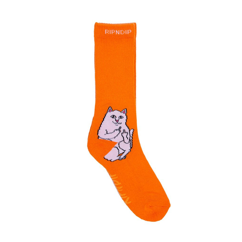 RIPNDIP Lord Nermal Socks (Light Orange)