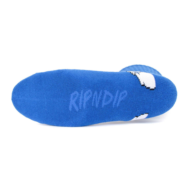 RIPNDIP Lord Nermal Socks (Royal Blue)