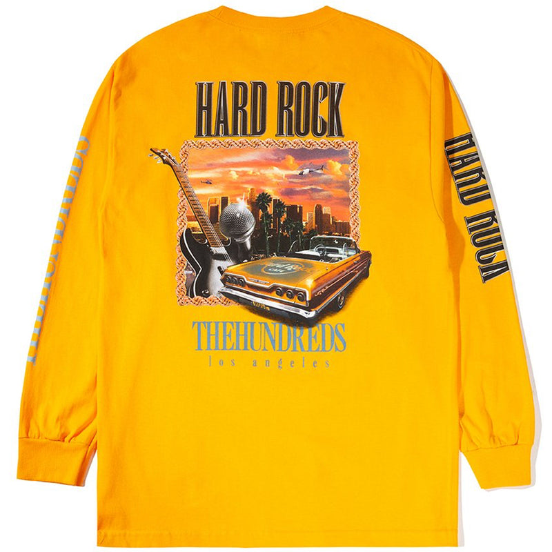 The Hundreds x Hard Rock Souvenir City L/S Tee
