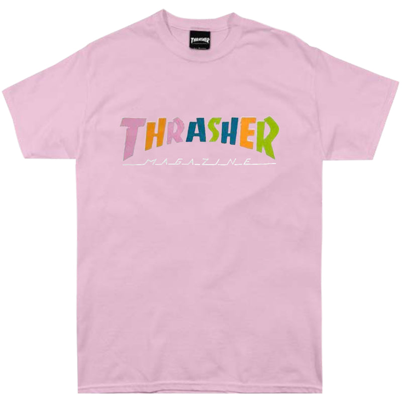 Thrasher Hometown 70s Tone S/S Tee (Pink)