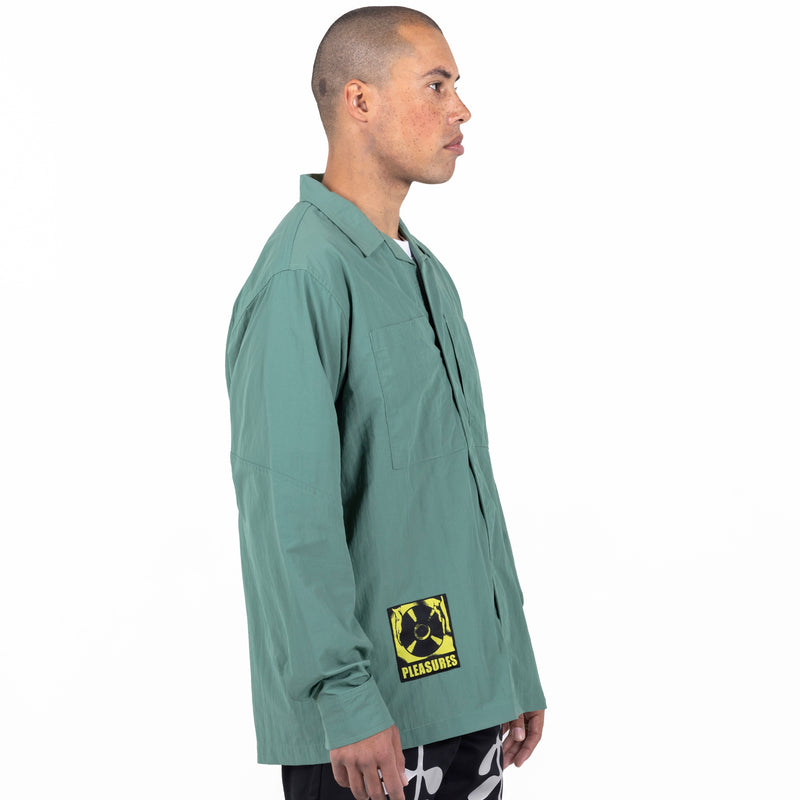 Stare LS Overshirt (Teal)