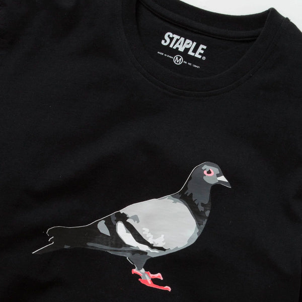 Pigeon Logo Tee (Black)