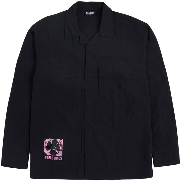 STARE LS OVERSHIRT (Black)