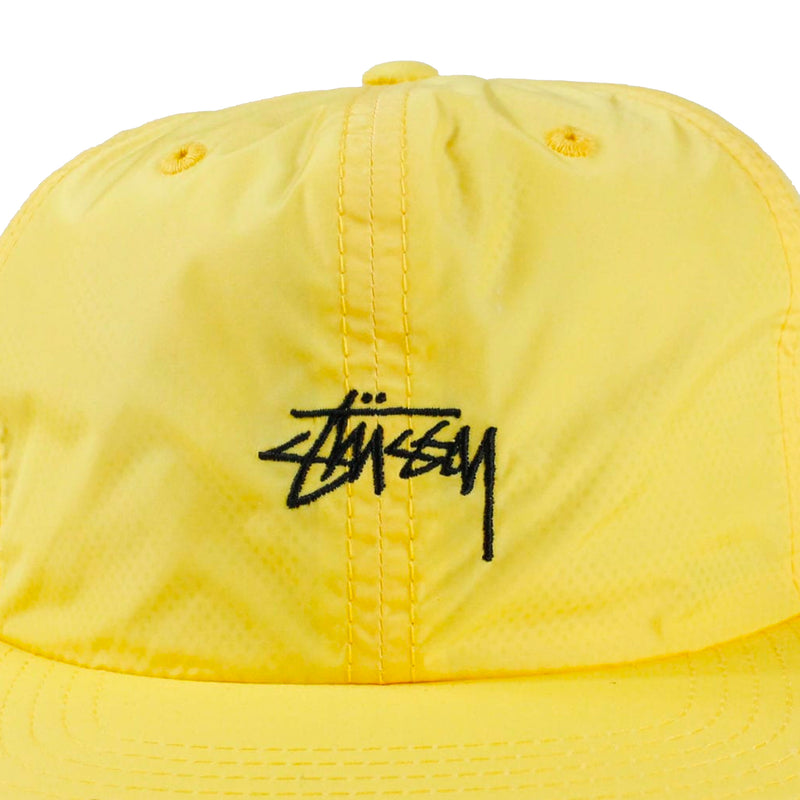 Stussy Nylon Strapback Cap (Yellow)