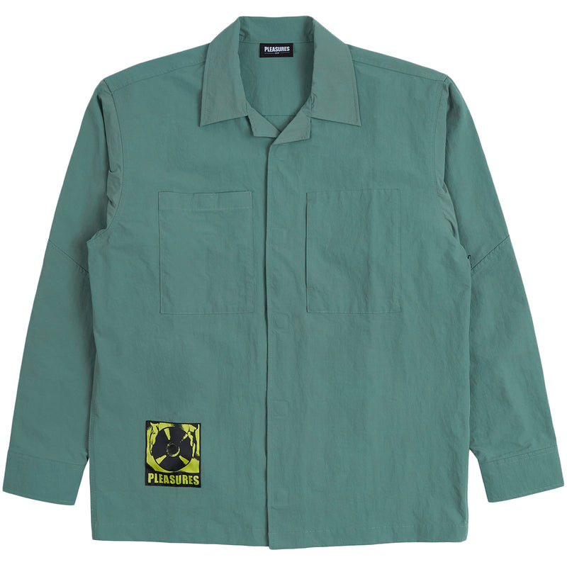 Stare LS Overshirt (Teal)