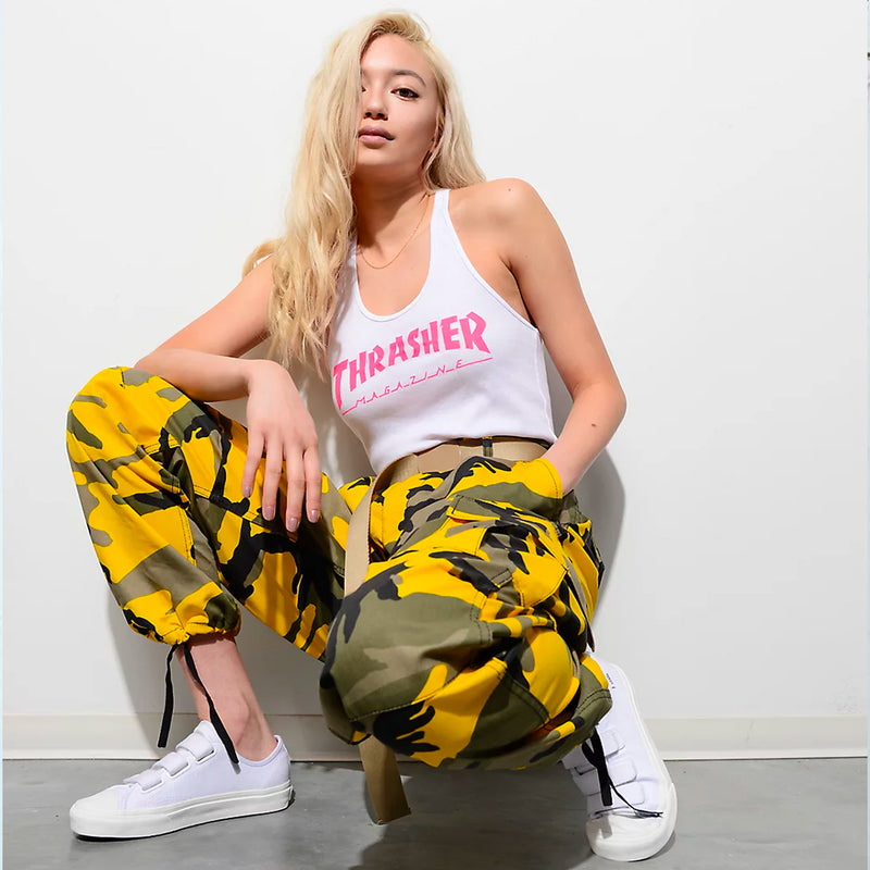 Girls Thrasher Magazine Logo Racerback Tank