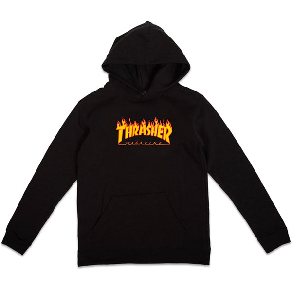 Youth Flame Logo Hood