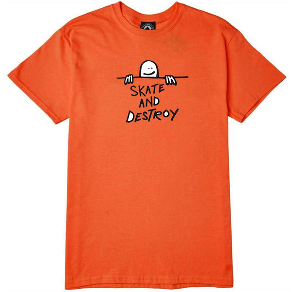 Gonz S.A.D. Logo Tee  (Orange)