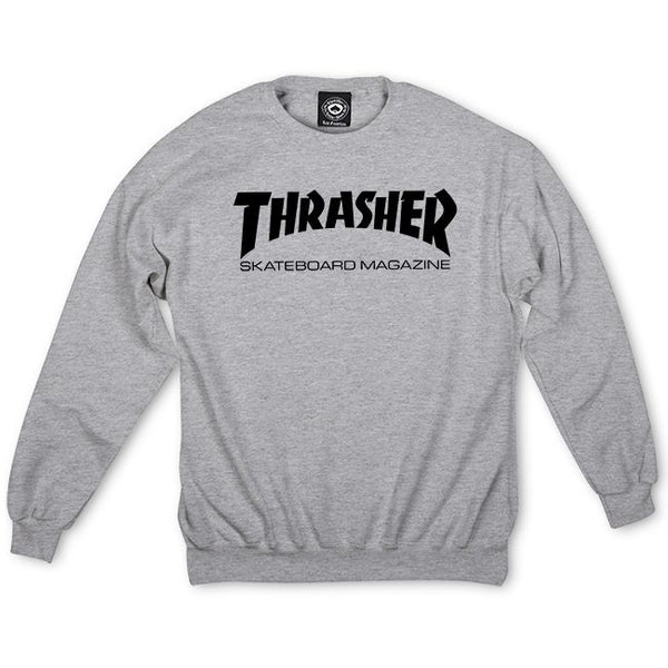 Thrasher Skate Mag Crewneck (Grey)