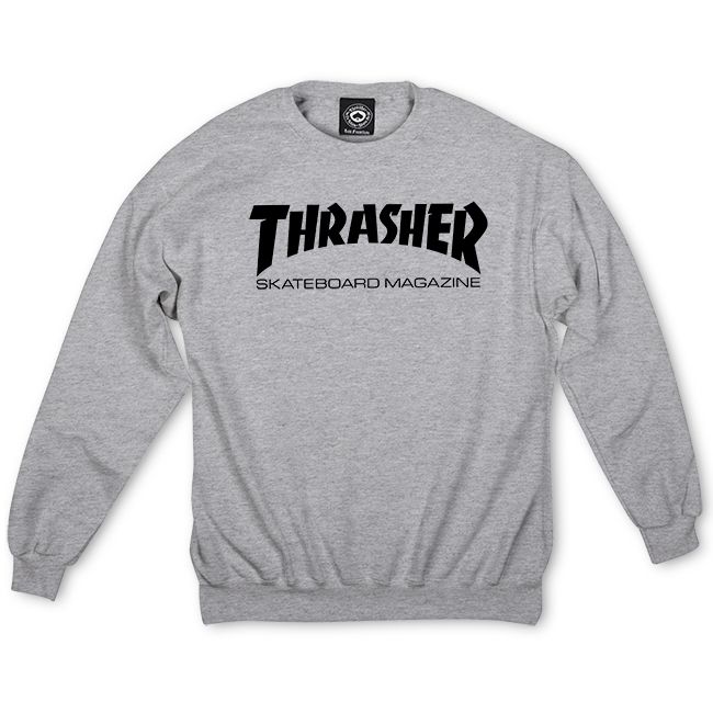 Thrasher Skate Mag Crewneck (Grey)