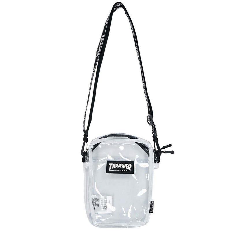 Thrasher Hometown Clear Shoulder Bag (Clear))