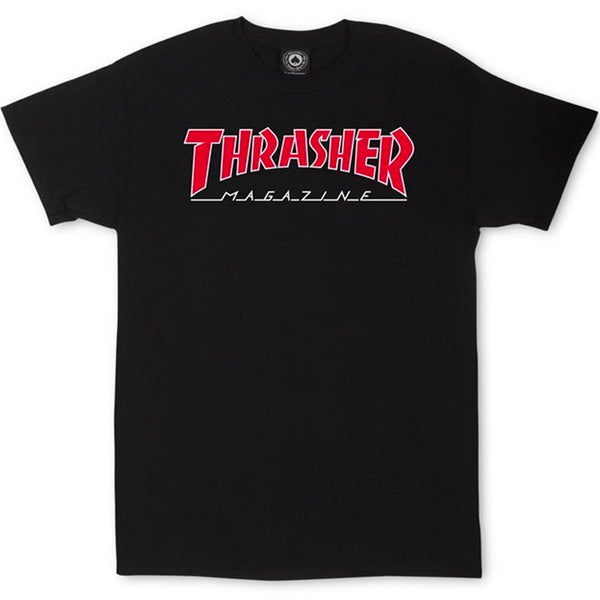 Thrasher Outlined Tee (Black)
