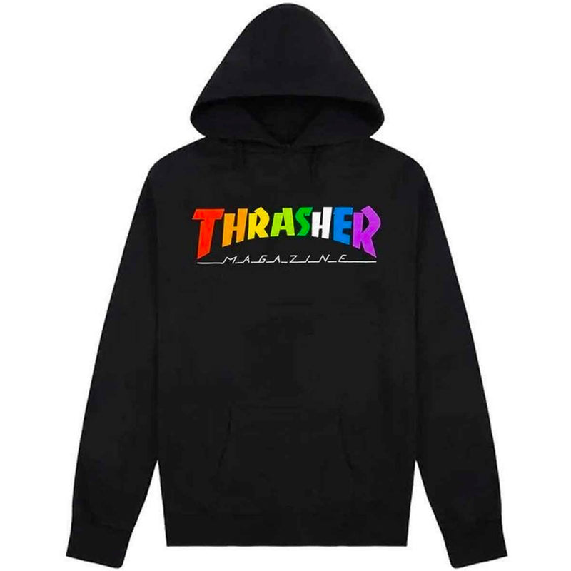 Rainbow Mag Hoodie (Black)