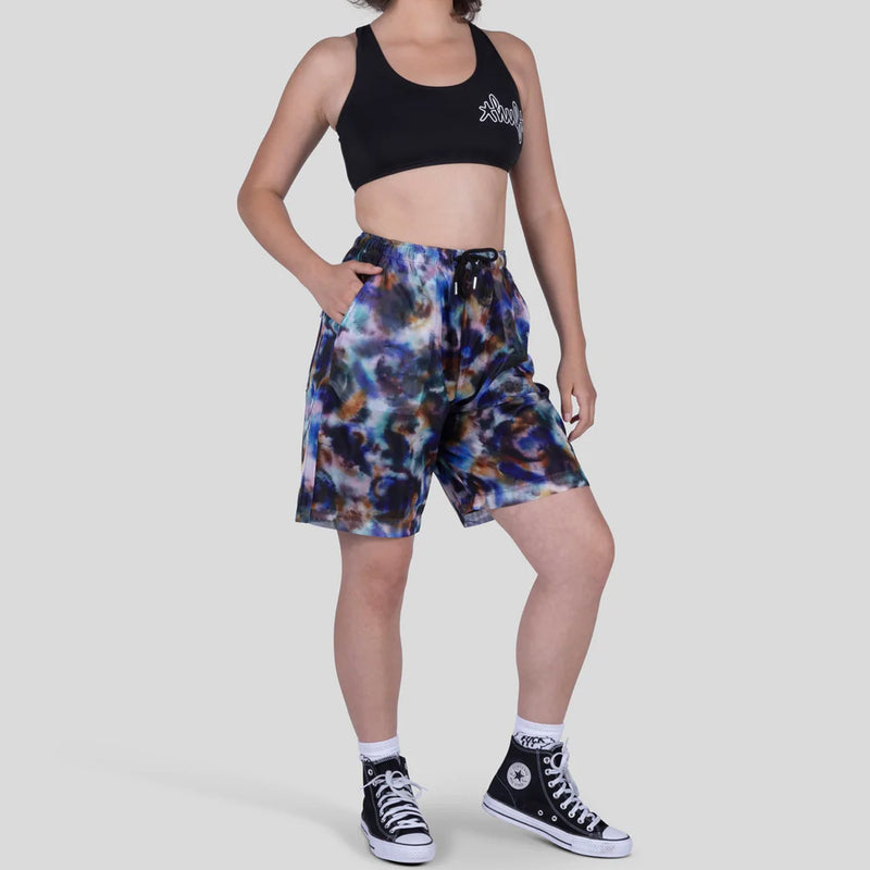 Women's Tiedye Mesh Short