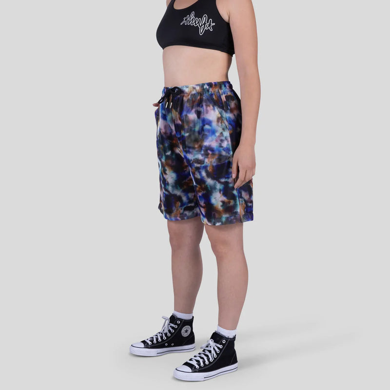 Women's Tiedye Mesh Short