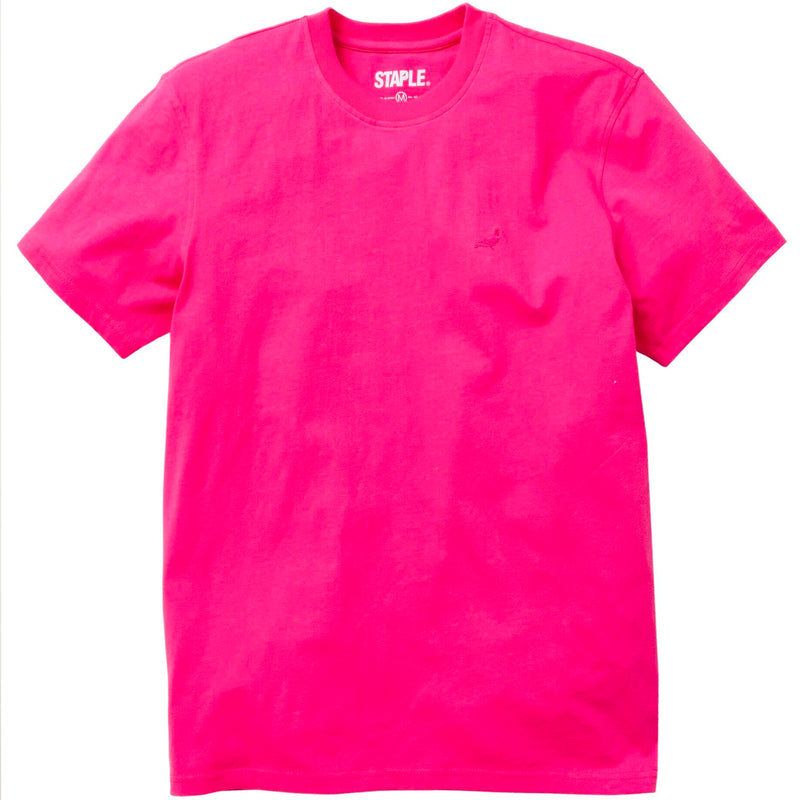 Tonal Pigeon Emb Tee (Ruby Red)