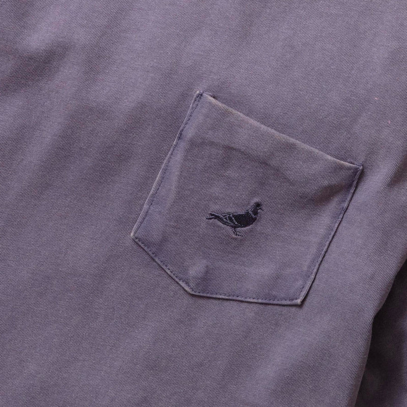 Tonal Pigeon Pocket Tee