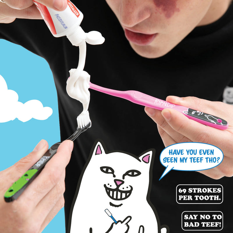 RIPNDIP Characters Toothbrush 3 Pack