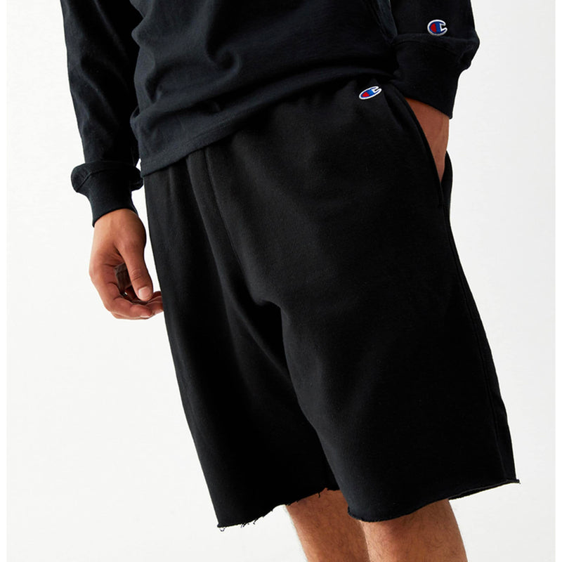 Reverese Weave 10" Cut Off Shorts