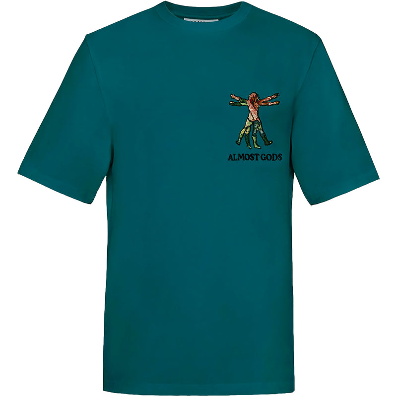 VENTRUVIAN JACQUARD TEE (SEA GREEN)