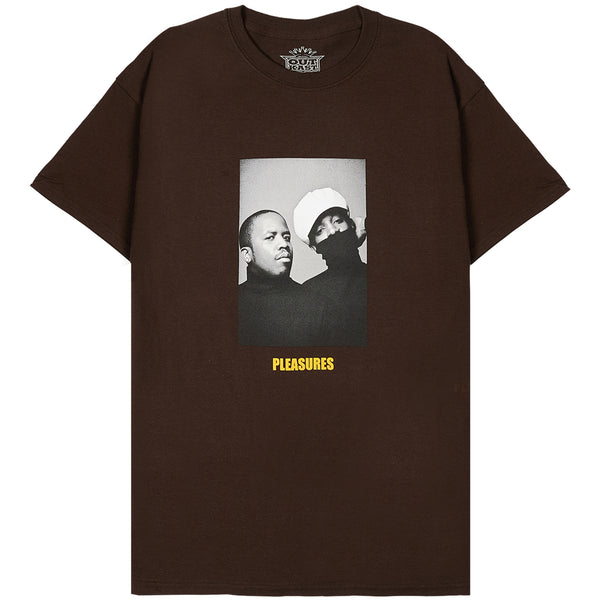 PLEASURES X OUTKAST Vocabulary Tee (Brown)