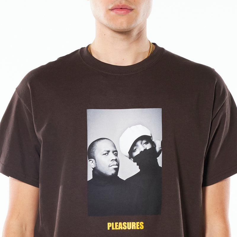 PLEASURES X OUTKAST Vocabulary Tee (Brown)