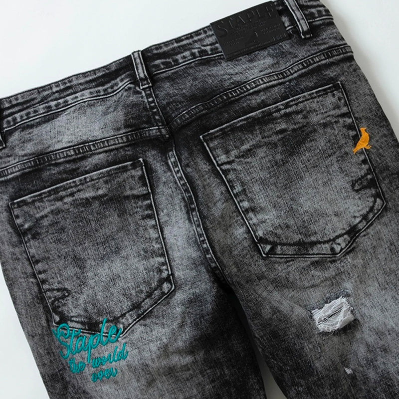 Washed Denim (Dark Grey)