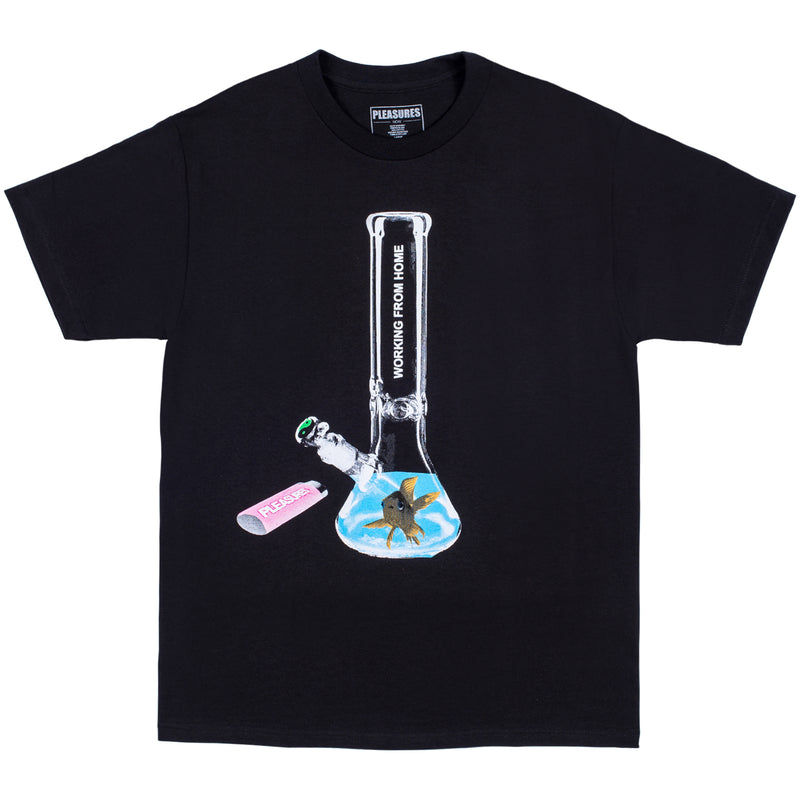 PLEASURES Glass Tee (Black)