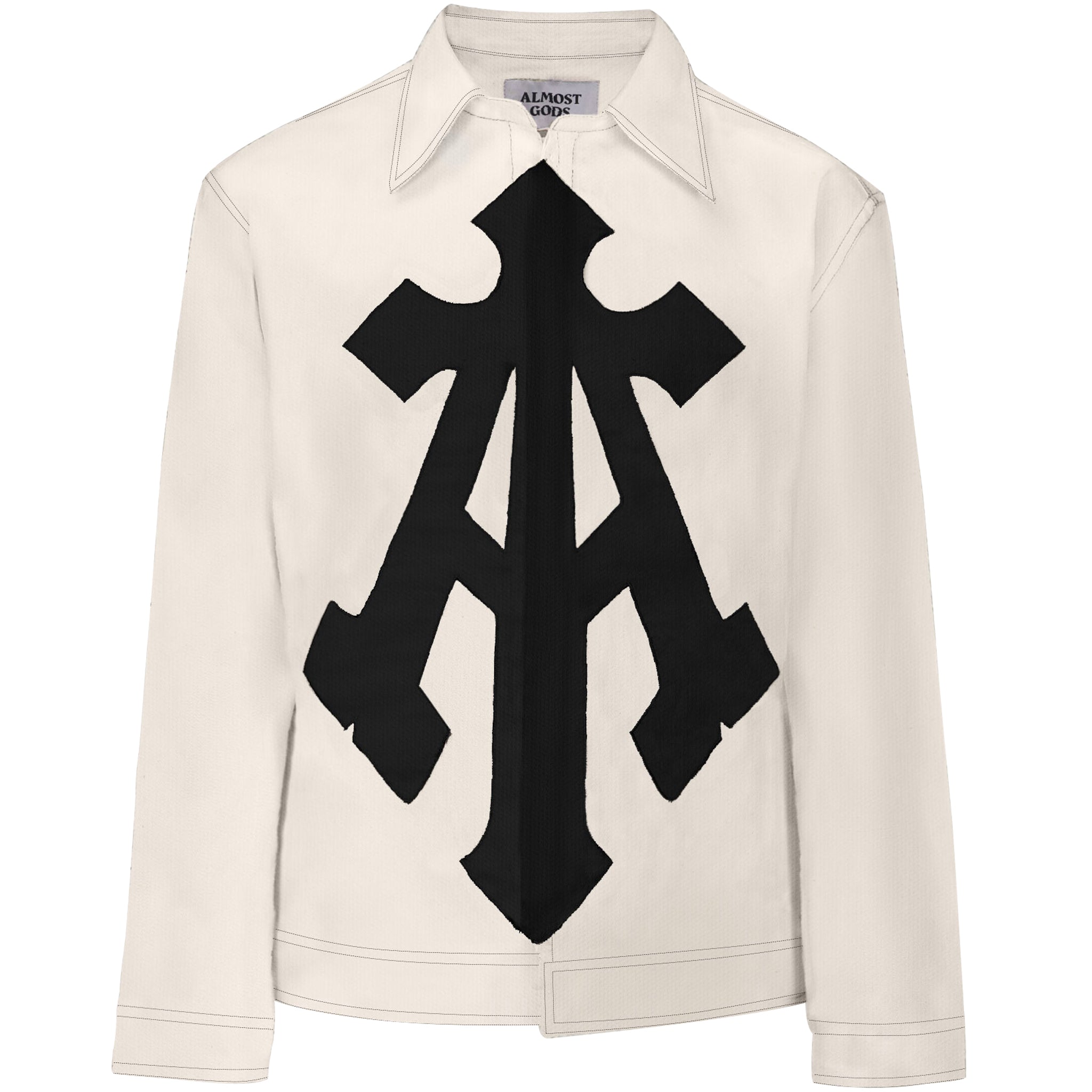 Alpha Cross R Logo ALPHA CROSS JACKET (WHITE) – Capsul