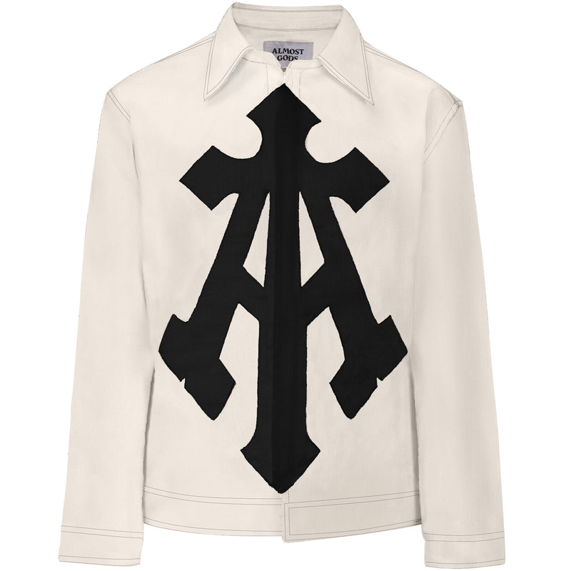 ALPHA CROSS JACKET (WHITE) L - Main Image